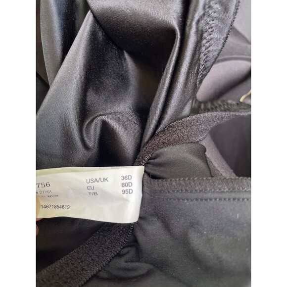Sweet Nothings Womens Black Body Shaper 36D Personal Fit Snag-Free Fabric Shapin - Picture 9 of 9